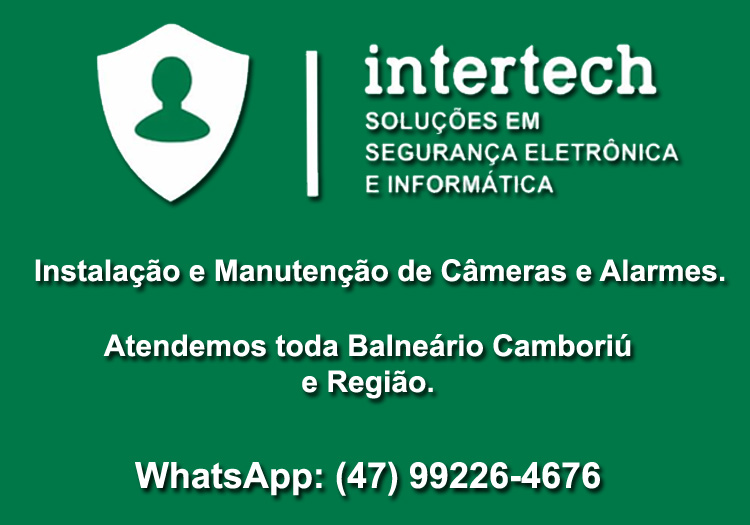 Câmera Itajaí Instalação